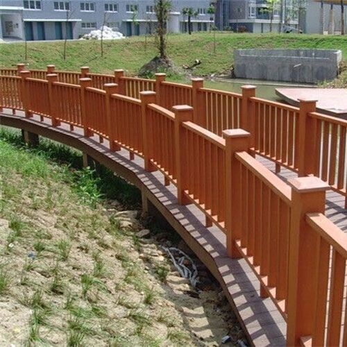 景区木塑栏杆护栏工程